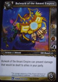 warcraft tcg fields of honor bulwark of the amani empire
