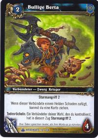 warcraft tcg wrathgate burly berta german