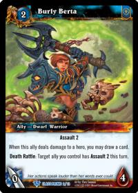 warcraft tcg class decks 2011 fall burly berta cd