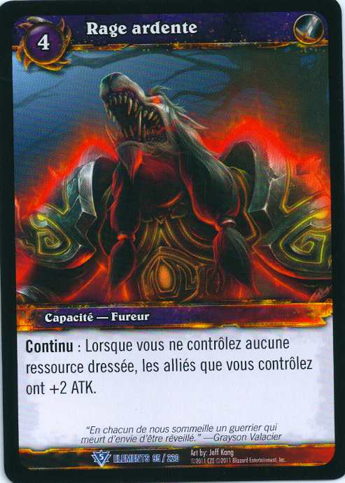 Burning Rare (French)