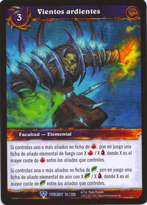 Burning Winds (Spanish)