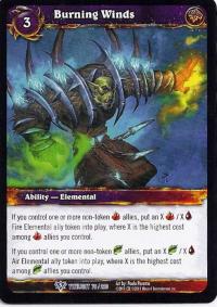 warcraft tcg twilight of the dragons burning winds