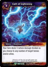 warcraft tcg foil and promo cards call of lightning