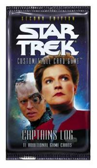 star trek 2e star trek 2e sealed product captain s log booster pack