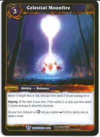 warcraft tcg class decks 2011 fall celestial moonfire cd