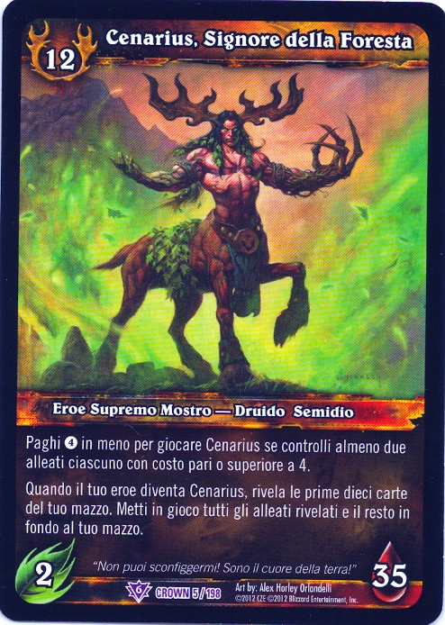 Cenarius, Lord of the Forest (Italian)