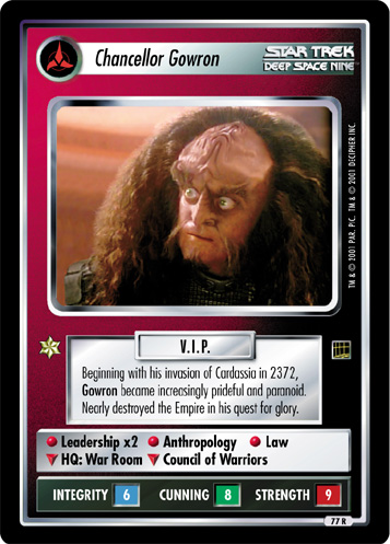 Chancellor Gowron 