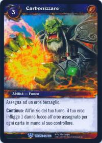 warcraft tcg throne of the tides italian char italian