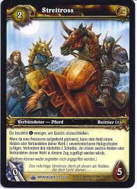 warcraft tcg wrathgate charger german