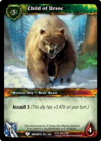 warcraft tcg war of the ancients child of ursoc