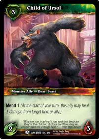 warcraft tcg war of the ancients child of ursol