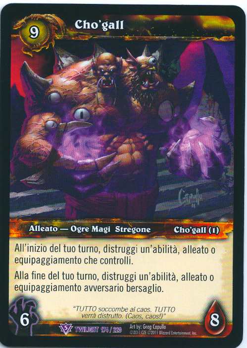 Cho'gall (Italian)