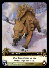 warcraft tcg extended art chops ea