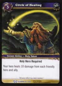 warcraft tcg the hunt for illidan circle of healing