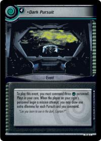 star trek 2e captains log dark pursuit foil