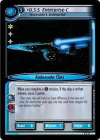 star trek 2e captains log u s s enterprise c yesterday s foil