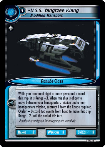 U.S.S. Yangtzee Kiang (Foil)