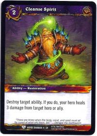 warcraft tcg class decks 2011 spring cleanse spirit cd