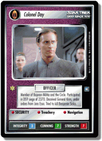 star trek 1e deep space 9 colonel day