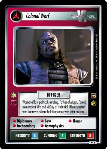 Colonel Worf 