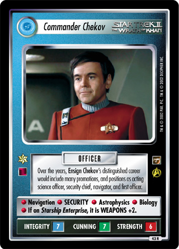 Commander Chekov 