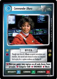 star trek 1e the motion pictures commander uhura