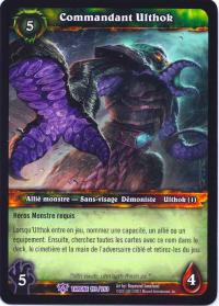 warcraft tcg throne of the tides french commander ulthok french