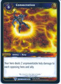 warcraft tcg class decks 2011 fall consecration cd