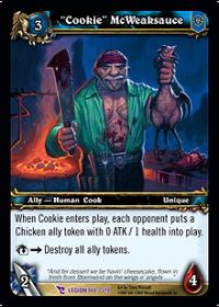 warcraft tcg march of legion cookie mcweaksauce