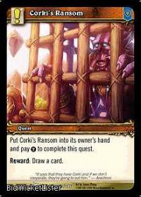 warcraft tcg archives corki s ransom foil