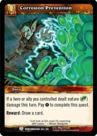 warcraft tcg worldbreaker corrosion prevention