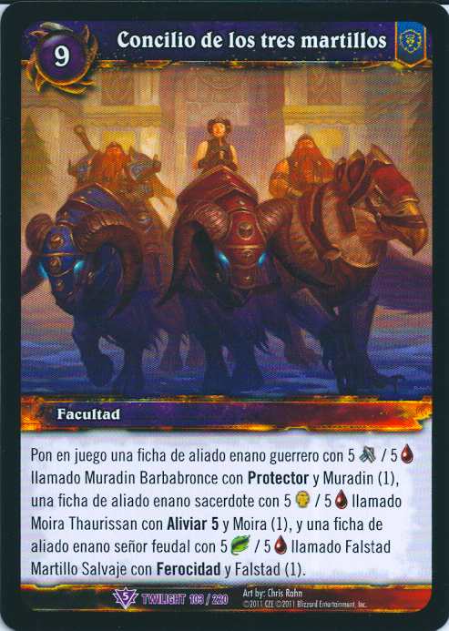 Council of Three Hammers (Spanish)