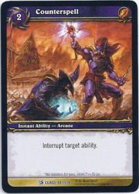 warcraft tcg class decks 2010 counterspell