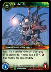 warcraft tcg throne of the tides crabbyfin