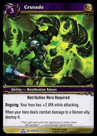 warcraft tcg servants of betrayer crusade