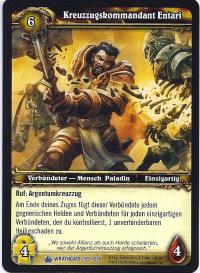 warcraft tcg wrathgate crusade commander entari german