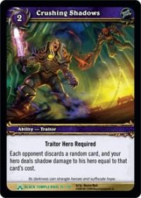 warcraft tcg black temple crushing shadows