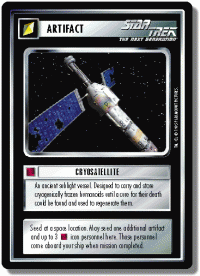 star trek 1e reflections 1 cryosatellite foil