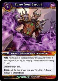 warcraft tcg reign of fire curse from beyond