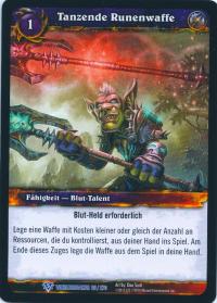 warcraft tcg worldbreaker foreign dancing rune weapon german