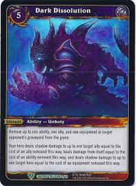 warcraft tcg caverns of time dark dissolution