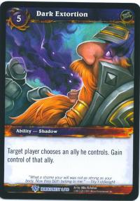 warcraft tcg class decks 2011 fall dark extortion cd