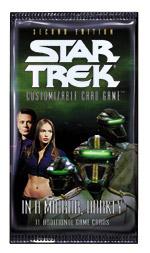 star trek 2e star trek 2e sealed product in a mirror darkly booster pack