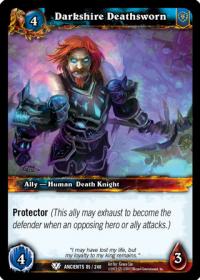 warcraft tcg war of the ancients darkshire deathsworn