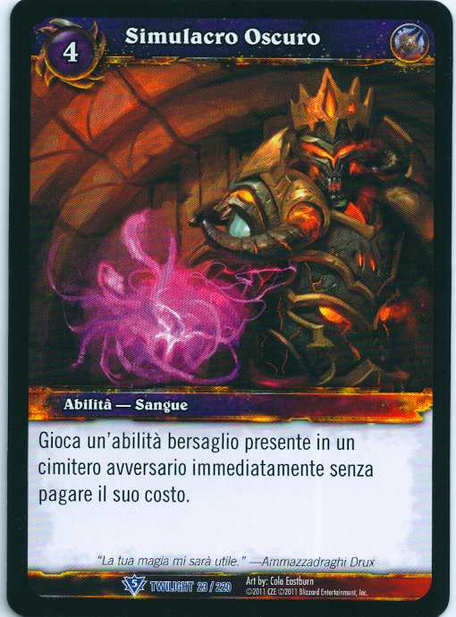 Dark Simalacrum (Italian)