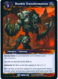 warcraft tcg crown of the heavens foreign dark transformation german