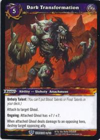 warcraft tcg class deck 2013 spring dark transformation cd