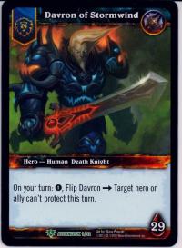 warcraft tcg class decks 2011 fall davron of stormwind