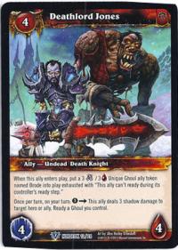 warcraft tcg class deck 2013 spring deathlord jones cd 13