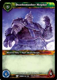 warcraft tcg crown of the heavens deathsmasher mogdar